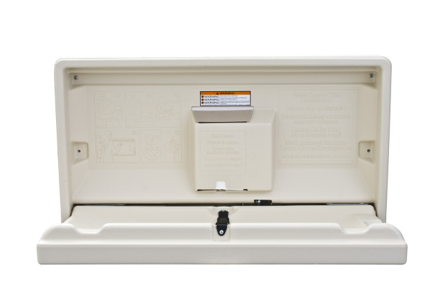 HD-AHD100-00 Baby Changing Station - Cream Horizontal